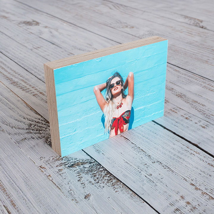 Photo Wooden Block - Souvenirs intro